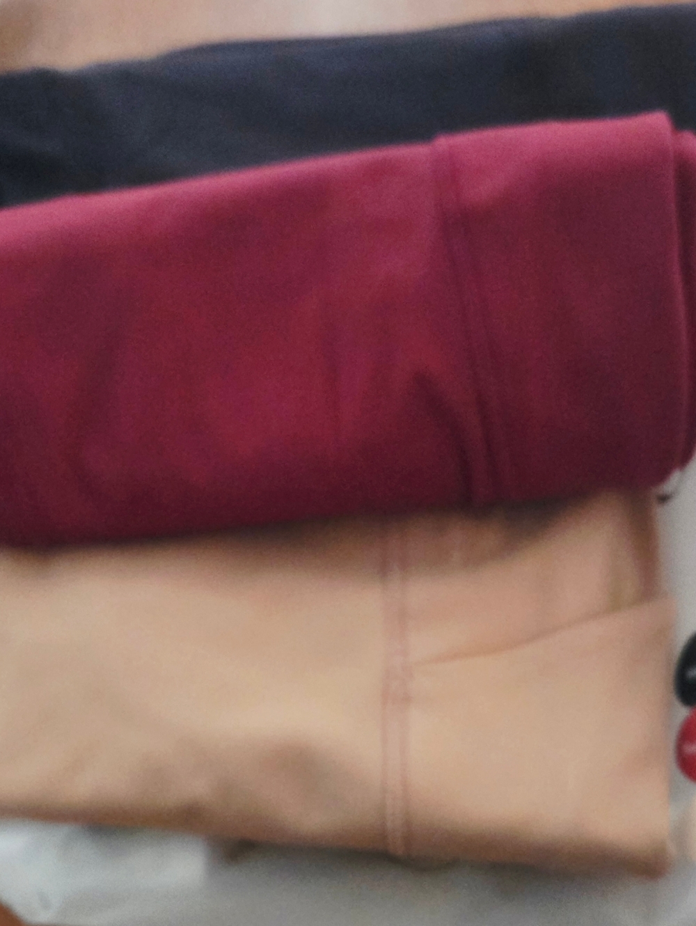 Pack of 3 High Waist Women Leggings  with Side Pockets. - Picture 5 of 8